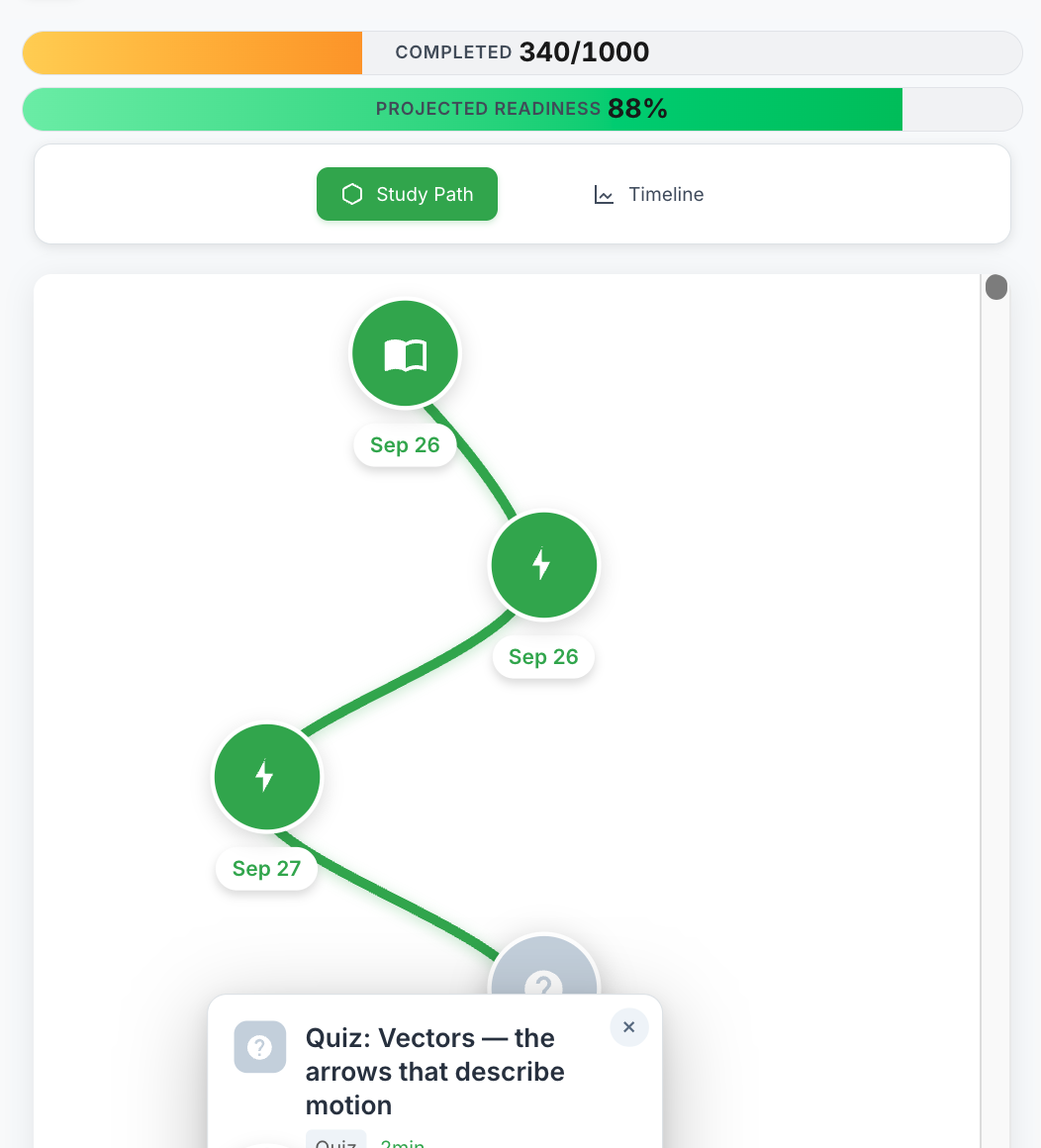 StudySmith Interface